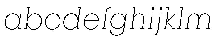 PinokioPetit ExtraLightItalic FONT