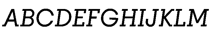 PinokioPetit Italic Font UPPERCASE