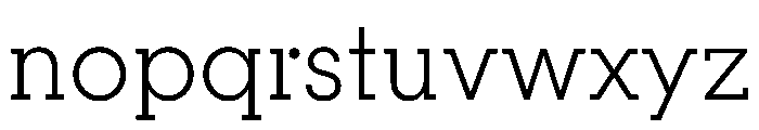 PinokioPetit Light Font LOWERCASE