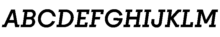 PinokioPetit MediumItalic Font UPPERCASE
