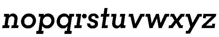 PinokioPetit MediumItalic Font LOWERCASE