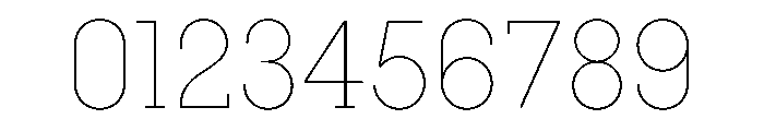PinokioPetit Thin Font OTHER CHARS