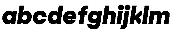 PinokioSans BlackItalic FONT