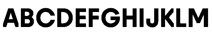 PinokioSans Bold Font UPPERCASE