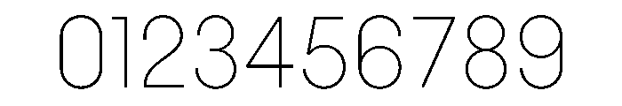 PinokioSans ExtraLight Font OTHER CHARS