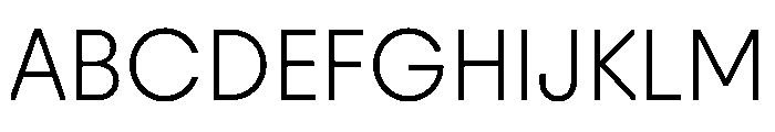 PinokioSans Light Font UPPERCASE