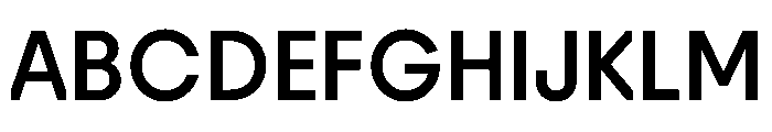 PinokioSans Medium Font UPPERCASE