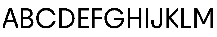 PinokioSans Regular Font UPPERCASE