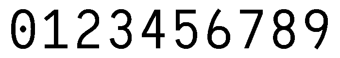 PinopolisMono Regular Font OTHER CHARS