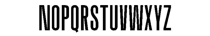 Pion Bold Instance Font UPPERCASE