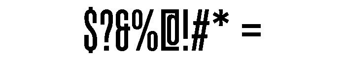Pion Bold Font OTHER CHARS