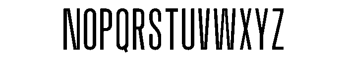 Pion Medium Instance Font LOWERCASE