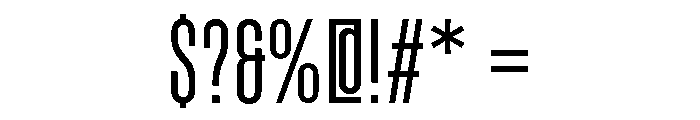 Pion Medium Font OTHER CHARS