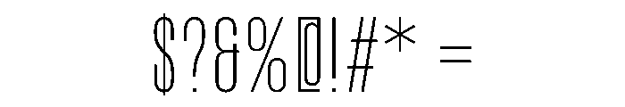 Pion Normal Instance Font OTHER CHARS