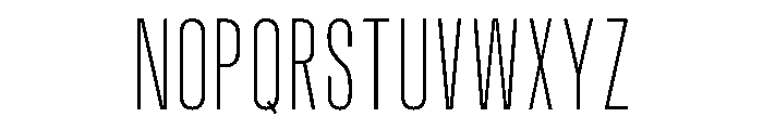 Pion Normal Instance Font LOWERCASE