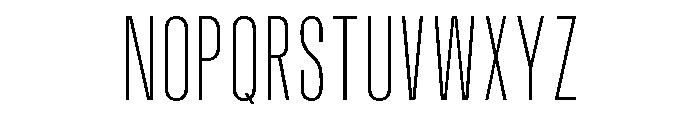 Pion Normal Font LOWERCASE