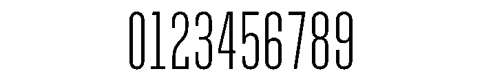 Pion Regular Instance Font OTHER CHARS