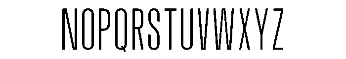Pion Regular Instance Font UPPERCASE