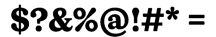 Pipo Bold Font OTHER CHARS