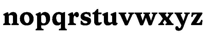 Pipo Bold Font LOWERCASE