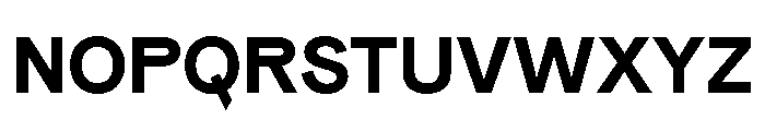 Pirelli Bold Font UPPERCASE