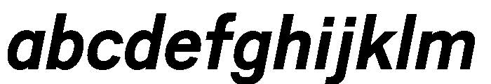Pirelli BoldItalic FONT