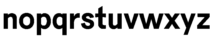 Pirelli Bold Font LOWERCASE