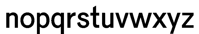Pirelli Medium Font LOWERCASE
