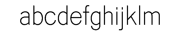 Pirelli Thin FONT