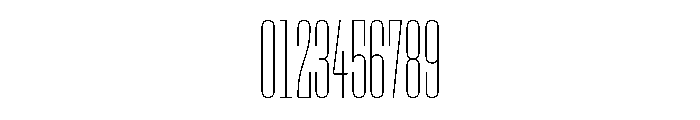 Pirol01 Thin Font OTHER CHARS