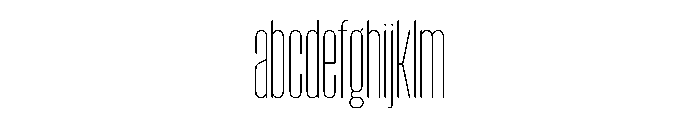 Pirol01 Thin FONT