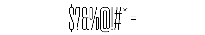 Pirol02 Light Font OTHER CHARS