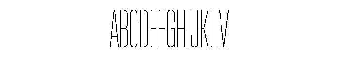 Pirol02 Thin Font UPPERCASE