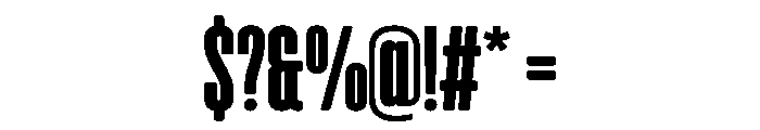 Pirol03 Bold Font OTHER CHARS