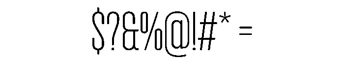 Pirol05 Light Font OTHER CHARS