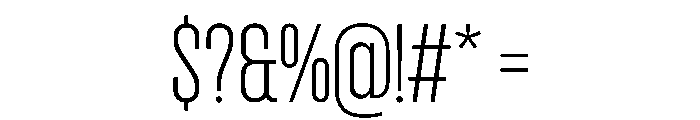 Pirol06 Light Font OTHER CHARS