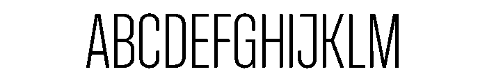 Pirol07 Light Font UPPERCASE