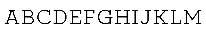 Piron NormalDEMO Font UPPERCASE