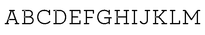 Piron StencilDEMO Font UPPERCASE