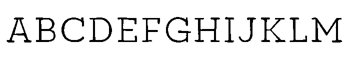 Piron TWDEMO Font UPPERCASE