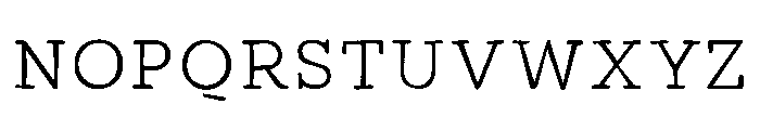 Piron TWDEMO Font UPPERCASE