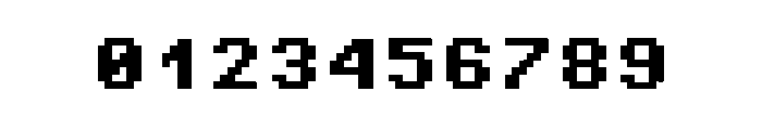 Pixel Bold Small Font OTHER CHARS
