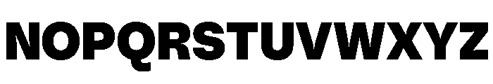 PizGrotesk Black Font UPPERCASE