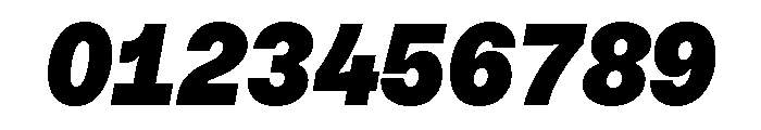 PizGrotesk BlackOblique Font OTHER CHARS