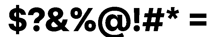 PizGrotesk ExtraBold Font OTHER CHARS