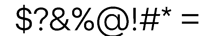 PizGrotesk Light Font OTHER CHARS