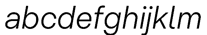 PizGrotesk LightOblique FONT