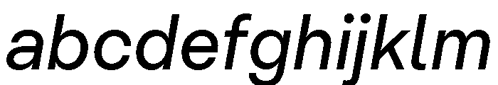 PizGrotesk MediumOblique FONT
