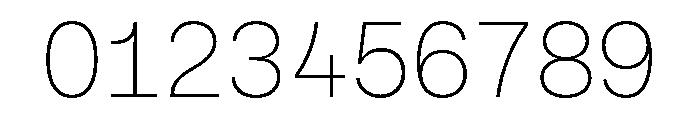 PizGrotesk Thin Font OTHER CHARS