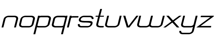 Pipsqueak-ExpandedItalic Font LOWERCASE